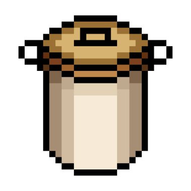 Piksel sanat tarzında esrar pişirmek