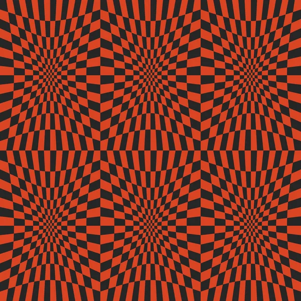 Art Seamless Pattern Vector Optical Illusion Colorful Geometric Stock Illustration — Vettoriale Stock