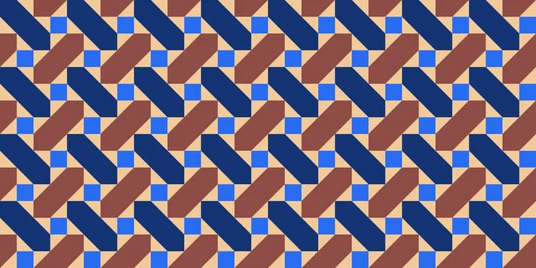 Egyptische Stijl Geometrisch Naadloos Patroon Textiel Symbool Vector Illustratie Geometrische — Stockvector