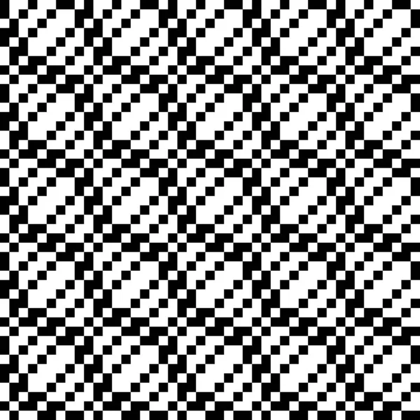Black White Weaving Seamless Pattern Modern Stylish Abstract Texture Seamless — Stock Vector