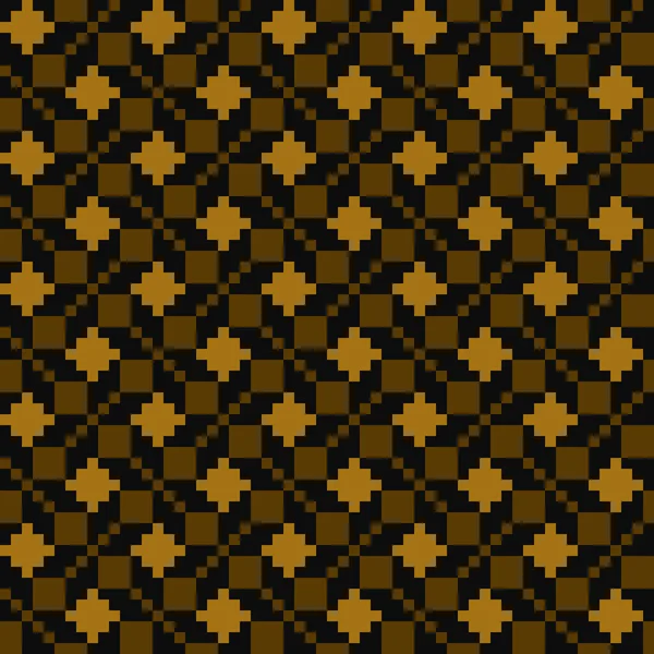 Black Gold Geometric Seamless Pattern Background Modern Vector Texture Luxury — Stockvektor