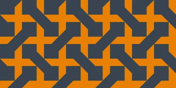 Schema Geometrico Islamico Tessellazione Araba Ornamento Orientale Con Forme Geometriche — Vettoriale Stock