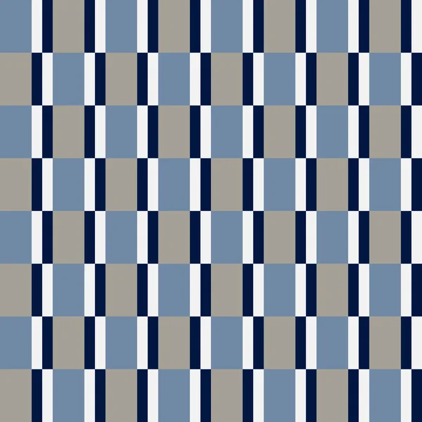 Azulejos Geométricos Abstractos Sin Costura Patrón Vector Rejilla Orígenes Orientales — Vector de stock