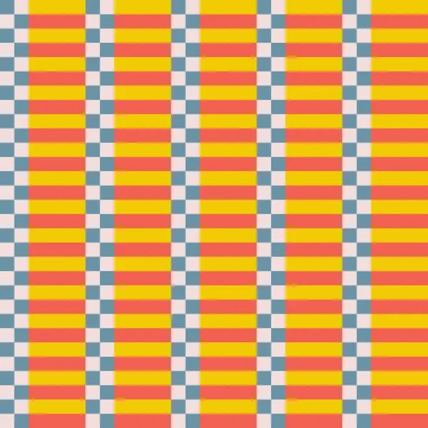 Checkers Och Ränder Geometriskt Sömlöst Mönster Vektorillustration Färgstark Bakgrund Perfekt — Stock vektor