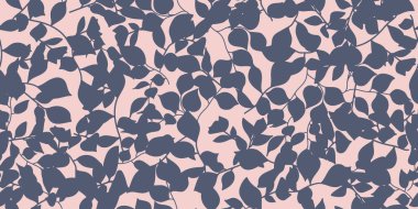 Ağaç, doğayı pürüzsüz bırakır. Çiçek deseni. Hint gül ağacı yaprağı tasarımı. Vektör çizimi. Sevimli renkli arkaplan. 