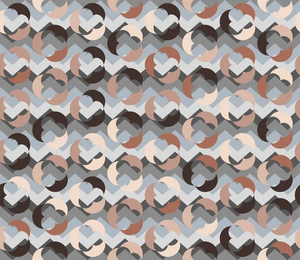 中性ファッション幾何学的なシームレスパターン 創造的なコラージュパターン デザインのためのファッショナブルなテンプレート 概要ミニマルな装飾グラフィックスタイル — ストックベクタ