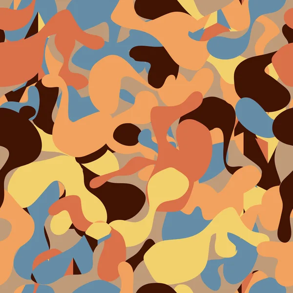 ベクトル抽象手描きシームレスパターン ポスター カード テキスタイル 壁紙テンプレートのためのテクスチャ背景 — ストックベクタ