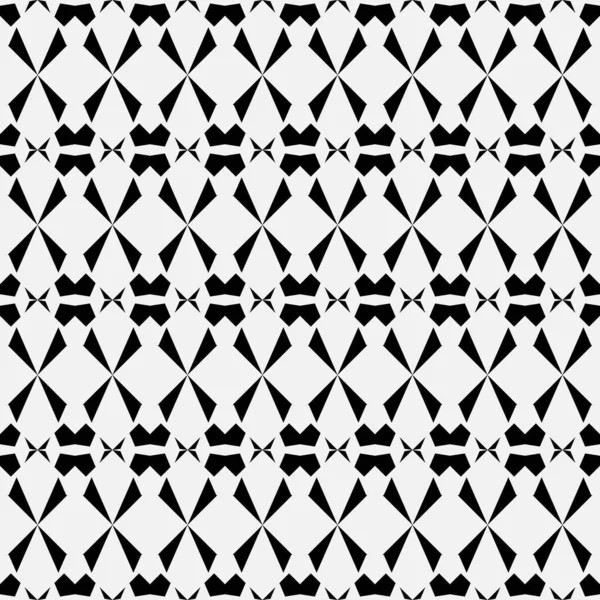 Абстрактний Чорно Білий Безшовний Візерунок Векторні Ілюстрації Епс Цифровий Папір — стоковий вектор