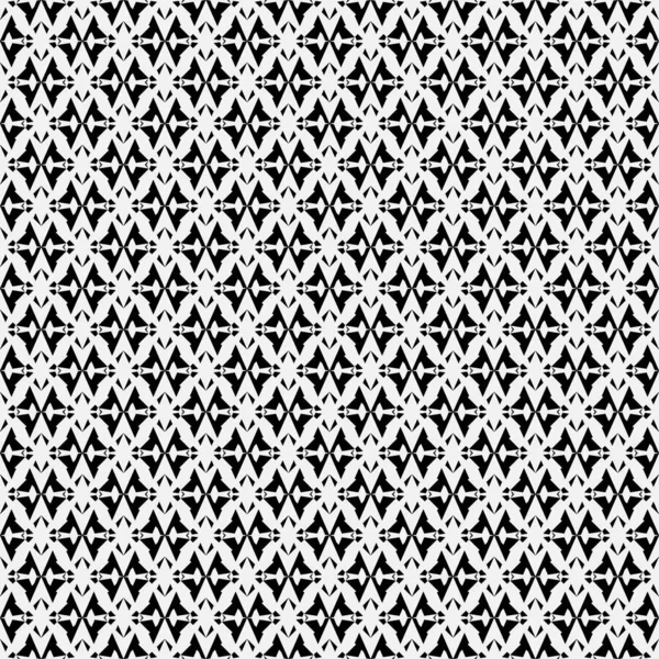Бесшовный Геометрический Узор Черно Белый Текстура Печати Обои Домашний Декор — стоковый вектор