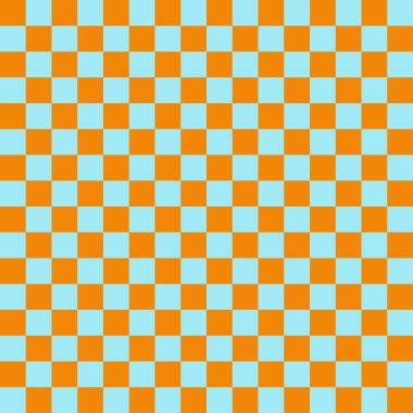 Boş satranç tahtası. Satranç tahtası dokusu yaz renklerinde. Arkaplan vektör çizimi. Bölüm 10. 