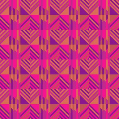 Çizgili, soyut geometrik, pürüzsüz desen. Modern soyut tasarım. Vektör illüstrasyonu