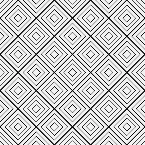 Черно Геометрический Бесшовный Рисунок Алмазов Перфект Моды Текстильного Дизайна Домашнего — стоковый вектор
