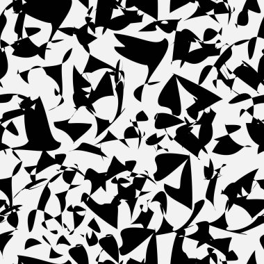 Siyah ve beyaz çiçeksiz desen. Zarif botanik bahar çiçekleri. El yapımı kumaş, hediye paketi, duvar tasarımı. Tekstil için doğa süsü.