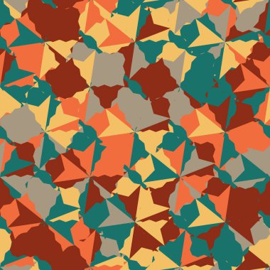 Yüzyılın ortalarında soyut, pürüzsüz bir model. Çağdaş doku alanı halısı, halı, kusursuz desen tasarımı baskı, tekstil tasarımı. 