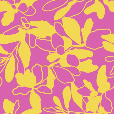 Minimalist çiçeksiz desen. Tekstil tasarımı, ekran koruyucuları, kapaklar, kartlar, davetiyeler ve posterler için ideal. 