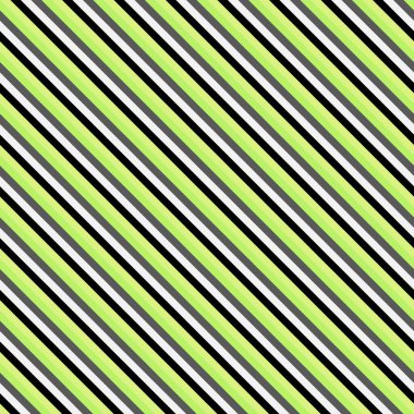 Yeşil arka planda siyah ve beyaz köşegen çizgilerin kusursuz deseni. Yüksek kaliteli illüstrasyon.