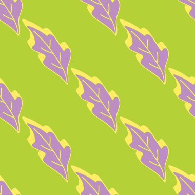 3D iz bırakmıyor. Dökülen yapraklar vektör arka planı. El çizimi soyut yüzey yapraklı süsler. Tekstil baskısı için mükemmel. 