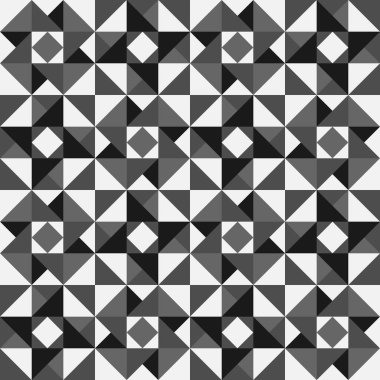 Yaratıcı, kusursuz geometrik model vektörü. Tekstil baskısı için mükemmel. 