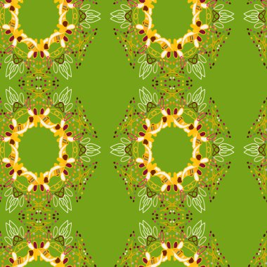 Son moda çiçeksiz desen. 70 'lerin klasik çiçek arkaplan illüstrasyonu. Renkli pastel renkler, harika sanat eserleri, y2k doğa arka planı.