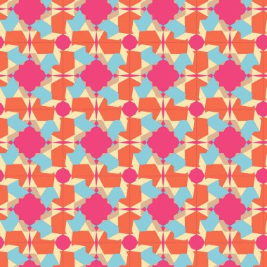 Japon stili geometrik tessellasyon deseni