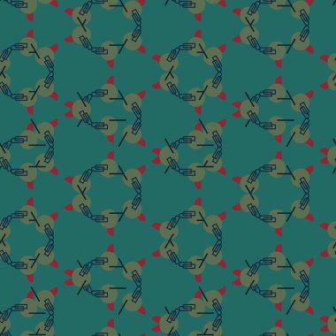 Soyut şekiller geometrik motif temel şablon. Baskı bloğunun her yerinde modern kumaş tasarımı tekstil örnekleri. 