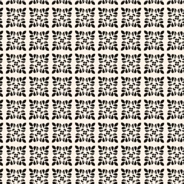 Basit, soyut, gotik, dikişsiz desen. Zarif, asgari, tek renkli, stil arka plan. Tekstil, duvar kâğıdı ve kumaşlar için mükemmel..