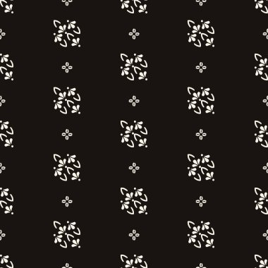 Vektör süslemesiz desen, soyut monokrom doğrusal doku, geometrik şekiller, baskılar için zarif tasarım, dekor, kumaş, kumaş.