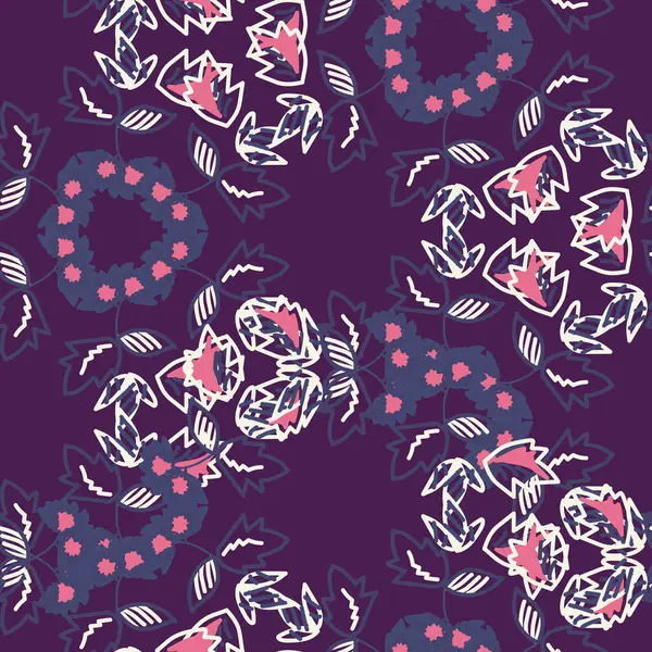 El çizimi çiçekler, kumaş, tekstil, giysi, ambalaj kağıdı, kapak, afiş, iç dekorasyon, soyut arka planlar için çiçekli desenler..