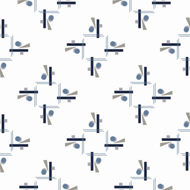 Tekstil motifi kusursuz desen. Soyut çizgi şekli geometrik motif temel model sürekli arkaplan. Erkek gömleği parmak izi bloğunun her yerinde.. 