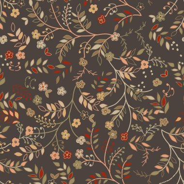 Modern vektör tekstil tasarımı, pürüzsüz desenli ambalaj kağıdı tasarımı, dijital resim baskı fabrikası. Vektör illüstrasyonu