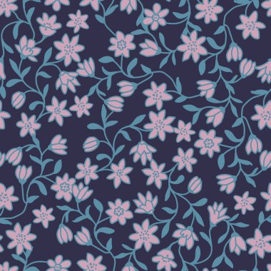 Modern vektör tekstil tasarımı, pürüzsüz desenli ambalaj kağıdı tasarımı, dijital resim baskı fabrikası. Vektör illüstrasyonu