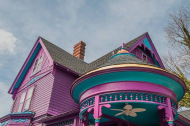 Lewes, Delaware, ABD, Lewes, Delaware 'de Boyalı Kadın