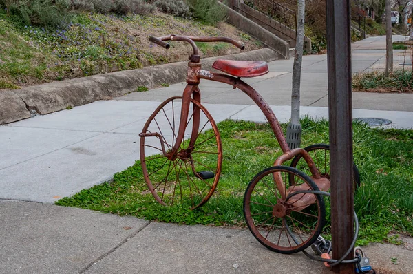 Трехколесный Велосипед Балтимор Мэриленд Сша Балтимор Мэриленд — стоковое фото