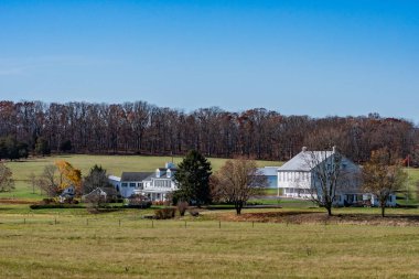 Eisenhower Çiftliği 'nde Sonbahar Günü, Gettysburg, Pennsylvania ABD, Gettysburg, Pennsylvania