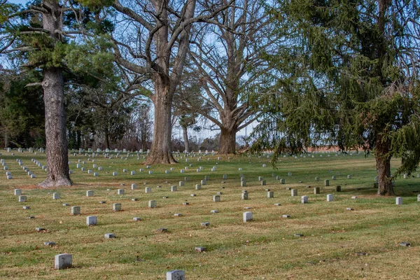 Quince Mil Tumbas Fredericksburg National Cemetery Virginia Usa Fredericksburg Virginia —  Fotos de Stock