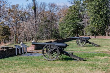 İç Savaş Topları Chatham Malikanesi, Fredericksburg, Virginia, ABD, Fredericksburg, Virginia
