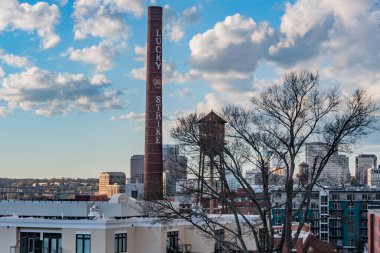 Tarihi Lucky Strike Fabrikası, Richmond Virginia ABD, Richmond, Virginia