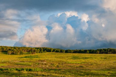 Clouds Over Big Meadows, Shenandoah Ulusal Parkı Virginia, Virginia