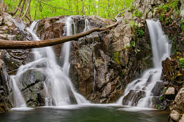 A Relaxing Afternoon at Rose River Falls Shenandoah National Park Virginia USA, Virginia