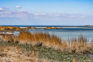 The Bay Side of Sandy Hook, New Jersey USA, Middletown Township, New Jersey