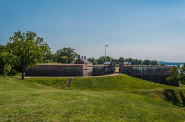 The Historic Fort Washington Park on a Summer Afternoon, Maryland USA, Fort Washington, Maryland