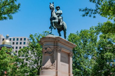 Washington DC 'deki 17. Maine Piyade Anıtı.