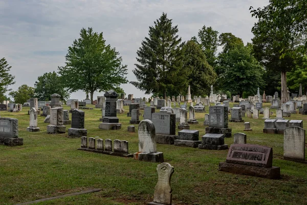 Historic Evergreen Cemetery Gettysburg Pennsylvania Usa — Stock Photo, Image