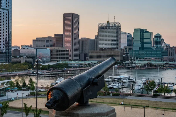Baltimores Inner Harbor Federal Hill Park, Maryland ABD