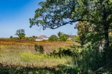 Trostle Çiftliği Bir Erken Sonbahar Günü, Gettysburg Pennsylvania ABD
