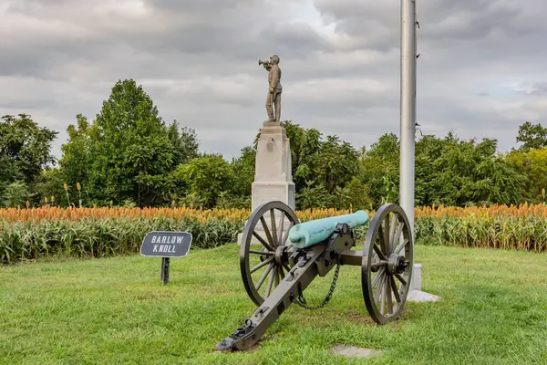 Early Autumn Barlow Knoll Gettysburg Pennsylvania Usa — Stock Photo, Image