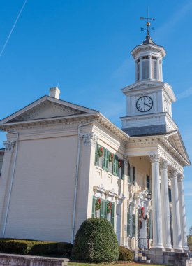 McMurran Hall, Shepherd Üniversitesi Batı Virginioa ABD Tatil Dekorasyonu