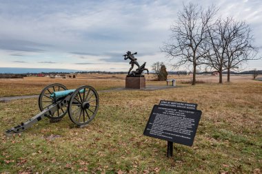 Mississippi Eyaleti anıtı Konfederasyon Bulvarı, Gettysburg Pennsylvania ABD