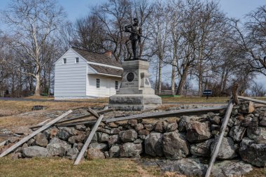 Hancock Bulvarı 'ndaki Bryan House, Gettysburg Pennsylvania ABD