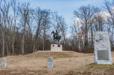 Sedgwick Bulvarı 'ndaki anıtlar, Gettysburg Pennsylvania ABD